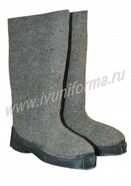 Валенки обрезиненные унисекс
