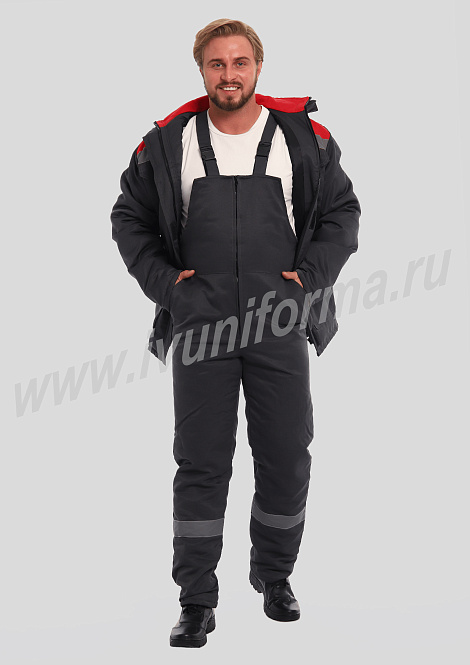 Костюм рабочий мужской арт. Р-02-208-ГР