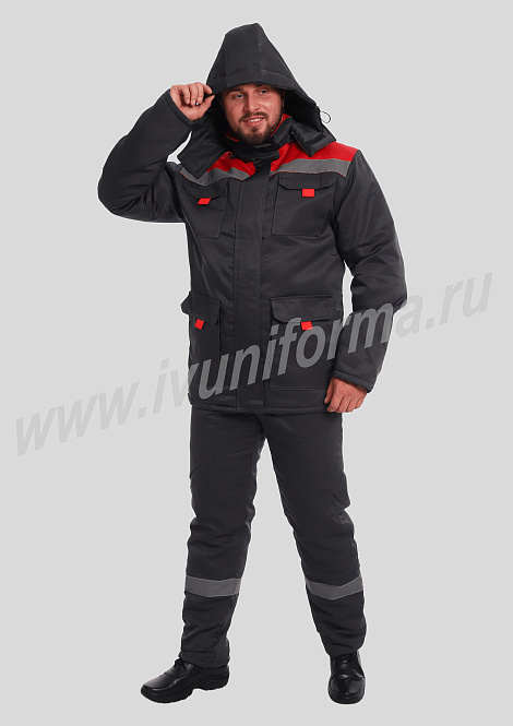 Костюм рабочий мужской арт. Р-02-208-ГР